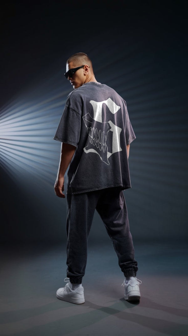 Grimmjow Jaegerjaquez Oversized Tees (Acid Wash)